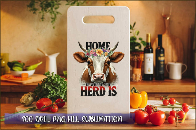 Home is where the herd is Sublimation Sublimation Shetara Begum 