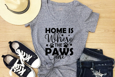 Home is Where the Paws Are | Dog SVG SVG CraftLabSVG 