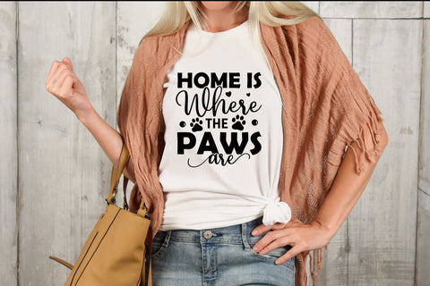 Home is Where the Paws Are | Dog SVG SVG CraftLabSVG 