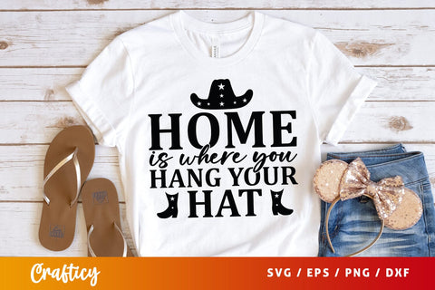 Home is where you hang your hat SVG Design SVG Designangry 