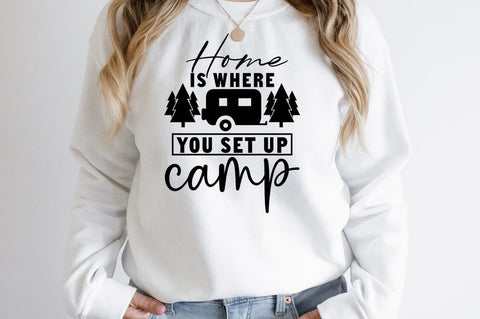 Home is where you set up camp SVG Design SVG Designangry 