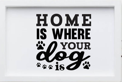 Home is where your dog is; SVG Angelina750 