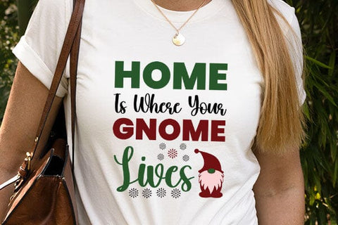 Home Is Where Your Gnome Lives SVG Angelina750 