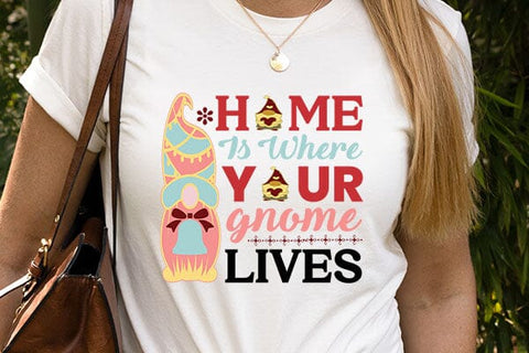 home is where your gnome lives SVG Angelina750 