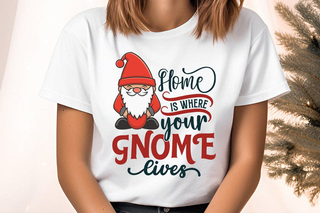 Home is where your gnome lives SVG design SVG Designangry 