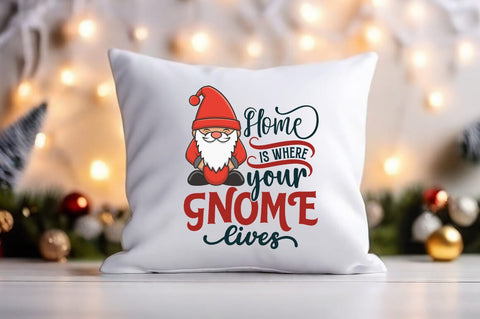 Home is where your gnome lives SVG design SVG Designangry 
