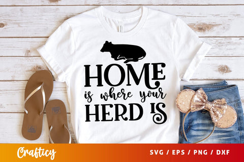 Home is where your herd is SVG Design SVG Designangry 
