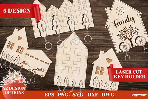 Home Key Holders Megabundle SVG SvgOcean 