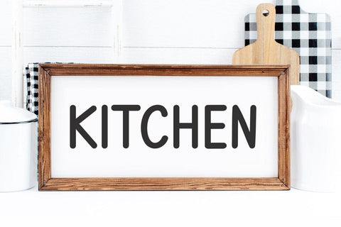 Home Love - Cute Handwriting Font SVG Jozoor 