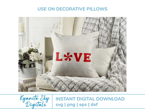 Home Love Welcome SVG bundle words with Christmas peppermints SVG Kyanite Sky Digitals 