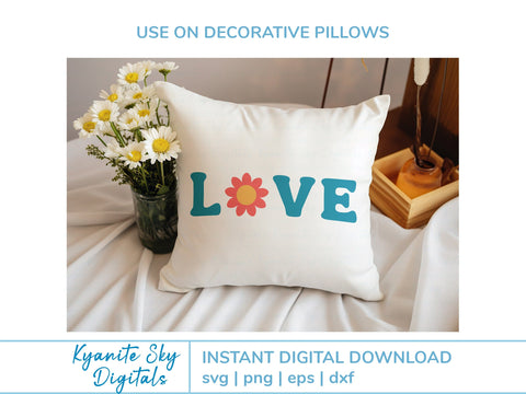 Home Love Welcome SVG bundle words with cute flowers SVG Kyanite Sky Digitals 