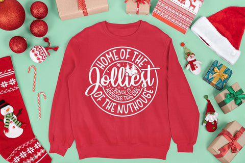 Home of the jolliest bunch of assholes this side of the nuthouse, Christmas svg, Cut files, Christmas Cricut, Christmas Holiday, Svg, T-shirt, T-shirt svg, USA holiday svg, Craft SVG Isabella Machell 