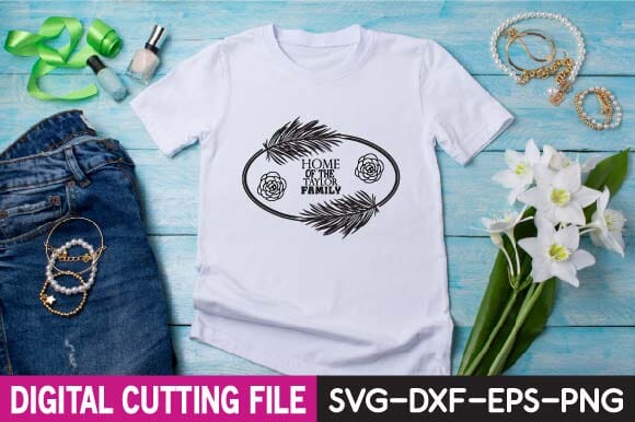 home of the taylor family svg SVG designer krishna 