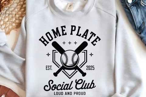 Home Plate Est 2025 Social SVG Angelina750 