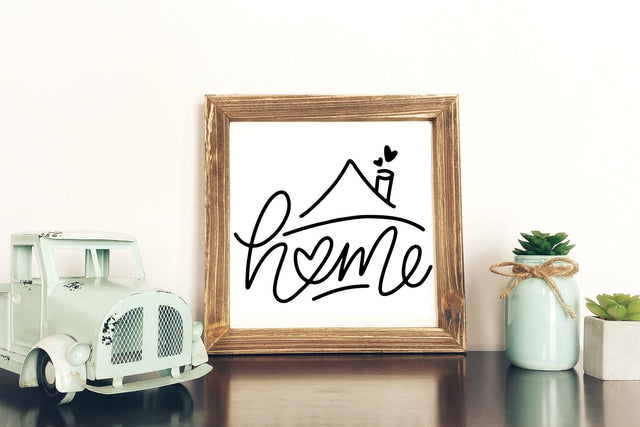 Home Sign SVG Cut File SVG dapiyupi store 