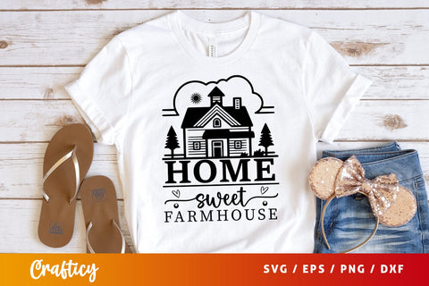 Home sweet farmhouse SVG Design SVG Designangry 