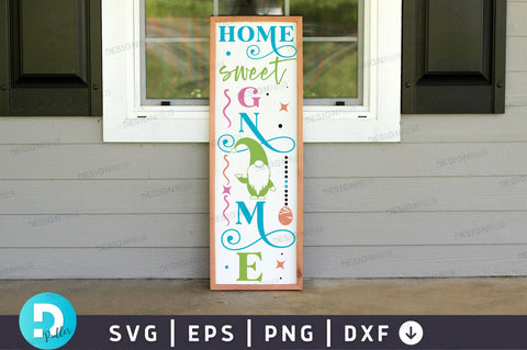 Home sweet gnome Svg Design SVG Regulrcrative 