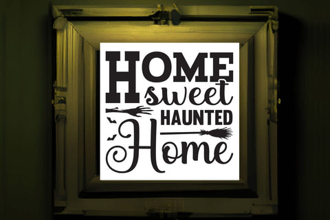 Home sweet haunted home SVG Angelina750 