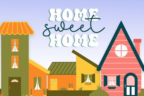 Home Sweet Home Clipart Bundle SVG dapiyupi store 