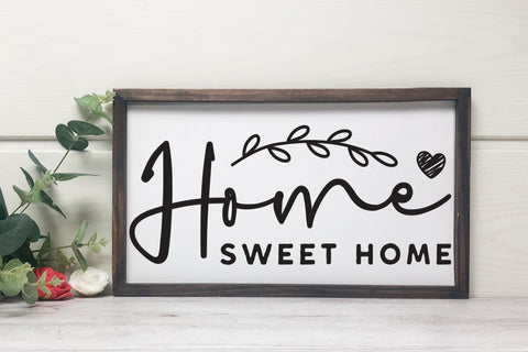 Home Sweet Home | Family Sign Cut File SVG CraftLabSVG 