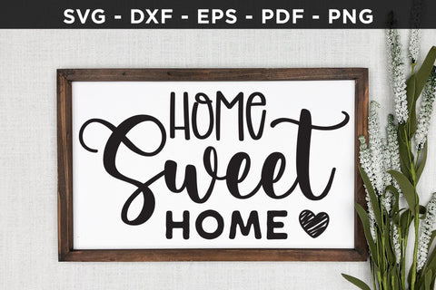 Home Sweet Home - Family Sign SVG SVG CraftLabSVG 