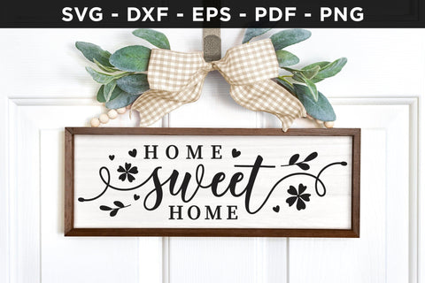 Home Sweet Home SVG, DXF, PNG, EPS, PDF SVG CraftLabSVG 