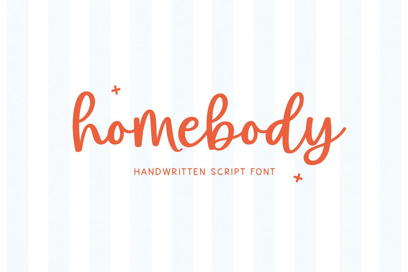 Homebody - Cute Script Font Font KA Designs 