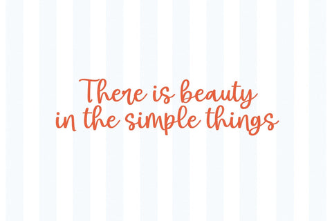 Homebody - Cute Script Font Font KA Designs 