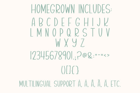 Homegrown, Farmhouse Handwritten Font, Cute Handwriting Font Designing Digitals 