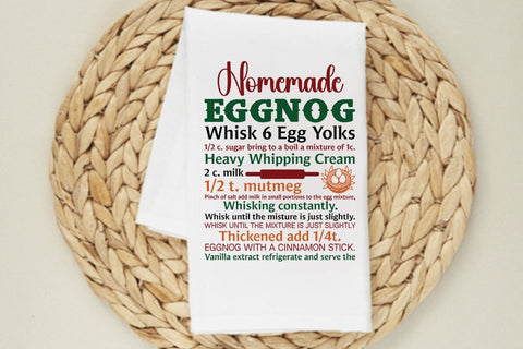 Homemade eggnog whisk 6 egg yolks 1 2 c sugar SVG Angelina750 
