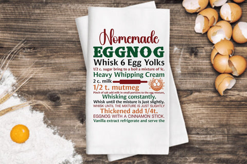 Homemade eggnog whisk 6 egg yolks 1 2 c sugar SVG Angelina750 
