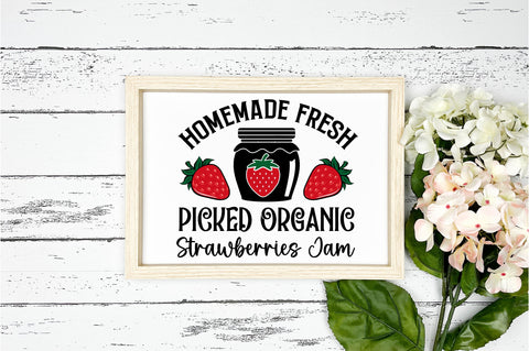 Homemade fresh picked organic svg design SVG Regulrcrative 