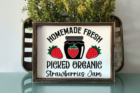 Homemade fresh picked organic svg design SVG Regulrcrative 