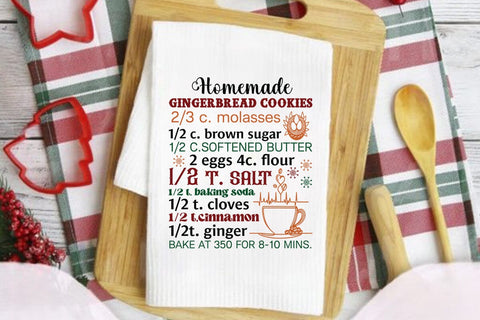 Homemade gingerbread cookies SVG Angelina750 