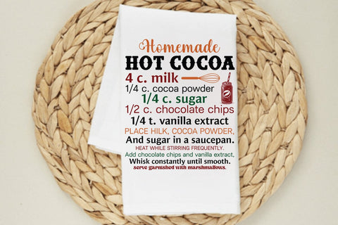 Homemade hot cocoa SVG Angelina750 