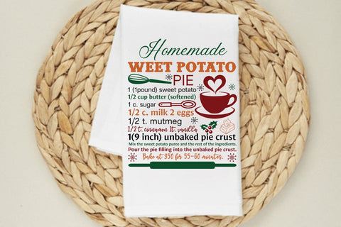 Homemade sweet potato pie SVG Angelina750 