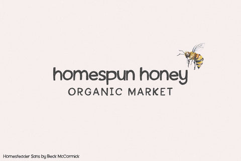 Homesteader Sans Font Beck McCormick 