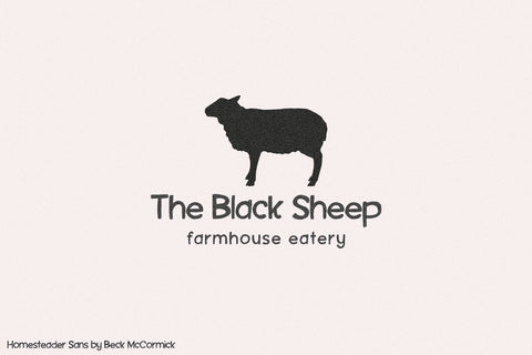 Homesteader Sans Font Beck McCormick 