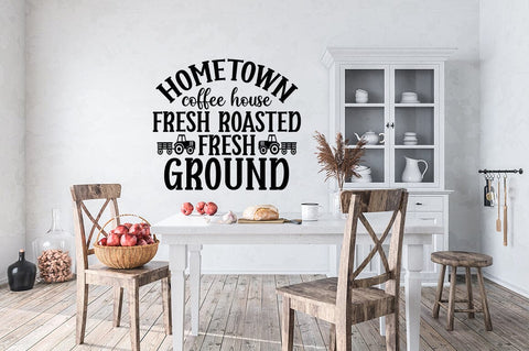 Hometown coffee house fresh roasted SVG Design SVG Designangry 