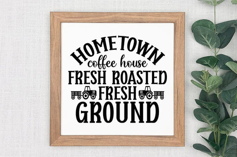 Hometown coffee house fresh roasted SVG Design SVG Designangry 