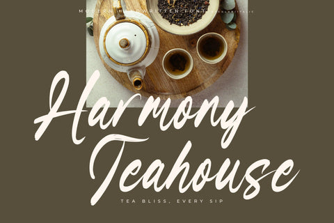 Hompetty - Modern Handwritten Font Font Letterena Studios 