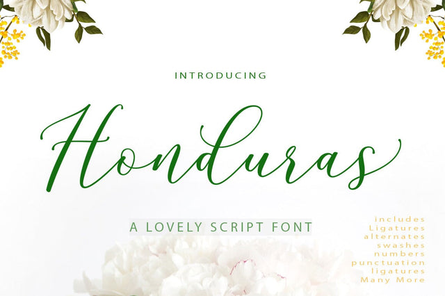Honduras Script Font gatype 