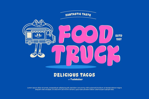 Honera - Bubble Display Font Font twinletter 