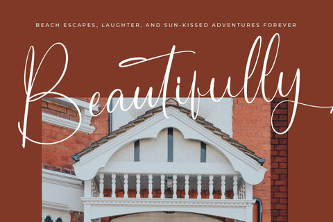 Honestly Australia - Beautiful Script Font Font Letterena Studios 