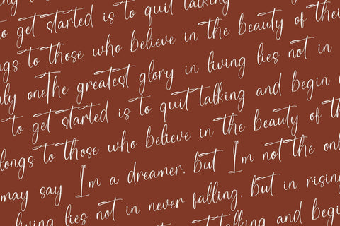 Honestly Australia - Beautiful Script Font Font Letterena Studios 