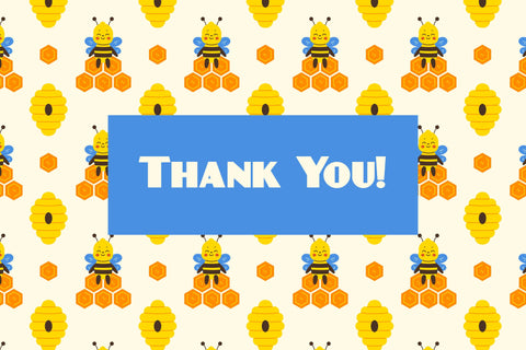 Honey Bee Seamless Patterns Digital Pattern Rin Green 