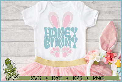 Honey Bunny Ears and Feet SVG File SVG Crunchy Pickle 