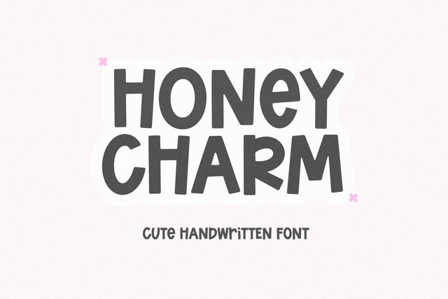 Honey Charm - Cute Handwritten Font Font KA Designs 