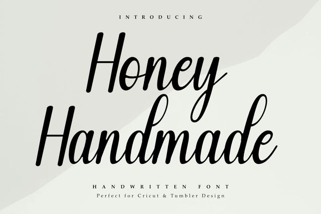 Honey Handmade - Natural Handwritten Font Font Masyafi Studio 