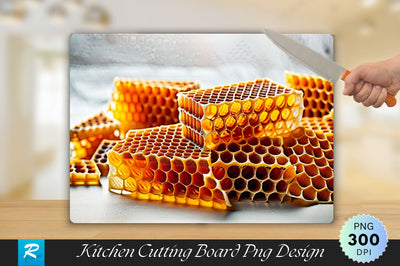 Honeycomb Background Wallpaper Cutting Board Sublimation Regulrcrative 